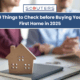 10 Things to Check before Buying Your First Home in 2025 80x80
